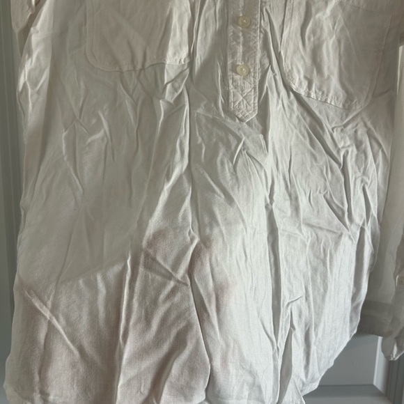 ABERCROMBIE & FITCH • White Long Sleeve Women’s Shirt • Small • - Picture 5 of 5